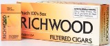 Richwood 100 Peach Filtered cigars made in USA, 4 x 20 packs, 800 total. Free shipping!