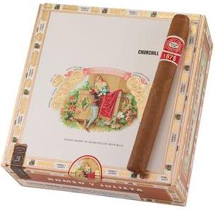 Romeo Y Julieta 1875 Churchill cigars made in Dominican Republic. Box of 25. Free shipping!