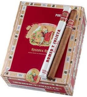 Romeo Y Julieta Reserva Real Porto Real cigars made in Dominican Republic. Box of 20. Free shipping!