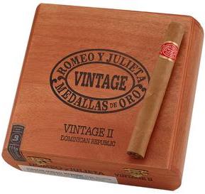 Romeo Y Julieta Vintage No. 2 cigars made in Dominican Republic. Box of 25. Free shipping!
