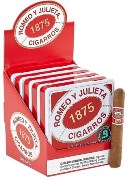 Romeo Y Julieta 1875 Petit Bully cigars made in Dominican Republic, 10 x Tins of 6. Free shipping!