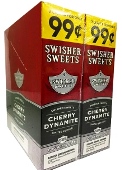 Swisher Sweets Foil Fresh Cherry Dynamite Cigarillos made in Dom. Rep. 90 x 2 pack. Free shipping!