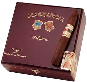 San Cristobal Fabuloso cigars made in Nicaragua. Box of 22. Free shipping!