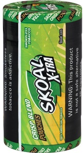 Skoal X-tra Crisp Blend Pouches Chewing Tobacco. 5 x 5 can rolls, 580 g total. Ships free!