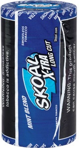 Skoal X-tra Long Cut Mint Blend Chewing Tobacco,  4 x 5 can rolls, 680 g total. Ships free!