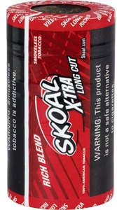 Skoal X-tra Long Cut Rich Blend Chewing Tobacco, 4 x 5 can rolls, 680 g total. Ships free!