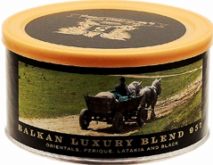 Sutliff Private Stock Balkan Luxury Blend 957 pipe tobacco, 42 g tin.