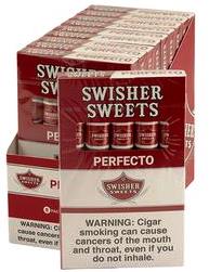 Swisher Sweets Perfecto Cigars made in Dominican Republic. 20 x 5 pack, 100 total. Free shipping!