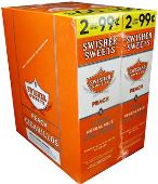 Swisher Sweets Foil Fresh Peach Cigarillos made in Dominican Republic. 90 x 2 pack. Free shipping!