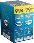 Swisher Sweets Foil Fresh Tropical Fusion Cigarillos made in Dominican Republic. 90 x 2 pack.