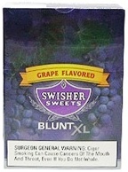 Swisher Sweets XL Grape Cigars, 4 x 25 pack, 100 total.
