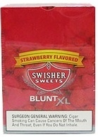 Swisher Sweets XL Strawberry Cigars, 4 x 25 pack, 100 total.