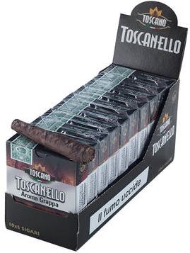 Toscanello Grappa Maduro Cigars made in Italy. 30 x 5 packs. 150 total. Free shipping!