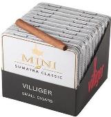 Villiger Mini Sumatra cigars made in Switzerland, 20 x 5 Pack. Free shipping!
