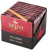 Villiger Mini Vanilla cigars made in Switzerland, 20 x 5 Pack. Free shipping!