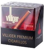 Villiger Premium Vanilla Filter cigars made in Switzerland, 20 x 5 Pack. Free shipping!