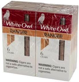 White Owl Ranger Natural Cigars made in USA. 20 x 6 Pack. Free shipping!