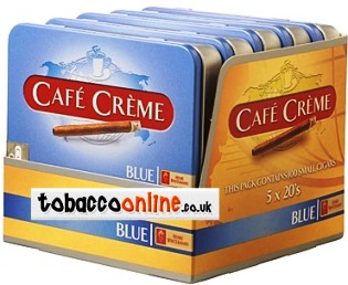 Winterman Cafe Creme Mild Blue Cigars made in Netherlands. 3 x Pack of 100, 300 total. Ships free!