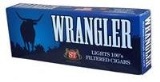 Wrangler Blue Filtered Little Cigars made in USA. 4 x cartons of 10 packs of 20. Free shipping!