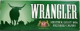 Wrangler Ultra Menthol Filtered Little Cigars made in USA. 4 x cartons of 10 packs. Ships Free!