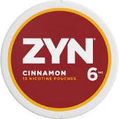 ZYN 6mg Cinnamon Nicotine Pouches. 4 x 5 cans rolls. Free shipping!