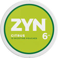 ZYN 6mg Citrus Nicotine Pouches. 4 x 5 cans rolls. Free shipping!