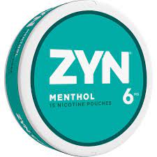 ZYN 6mg Menthol Nicotine Pouches. 4 x 5 cans rolls. Free shipping!