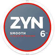 ZYN 6mg Smooth Nicotine Pouches. 4 x 5 cans rolls. Free shipping!