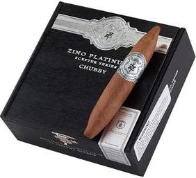 Zino Platinum Scepter Chubby cigars made in Dominican Republic. Box of 12. Free shipping!