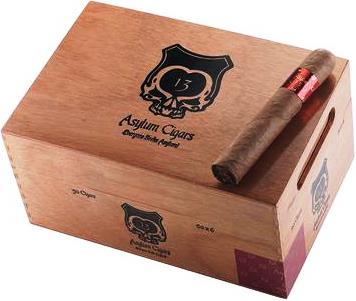 Asylum 13 Connecticut Sixty Double Toro cigars made in Honduras. Box of 50. Free shipping!