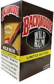 Backwoods Wild Rum Cigars, 24 x 5 Pack. Free shipping! 120 cigars total.