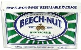 Beech-Nut Wintergreen Chewing Tobacco made in USA, 12 x 85 g pouches, 1020.0 g total. Free shipping!