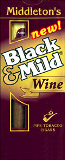 Black & Mild Wine cigars made in USA, 40 x 5 pack, 200 total. Free shipping!