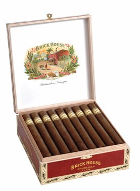 Brick House Churchill cigars made in Nicaragua. Box of 25. Free shipping!