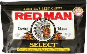 Red Man Select Chewing Tobacco made in USA, 10 x 85 g pouches, 850 g total. Free shipping!