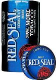 Red Seal Long Cut Mint Chewing Tobacco made in USA, 4 x 5 can rolls, 680 g total. Ships free!