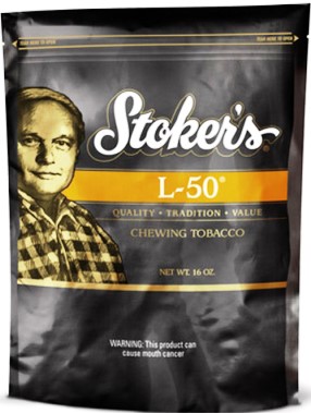 Stokers L50 Chewing Tobacco made in USA, 2 x 450 g, 900 g total. Free shipping!