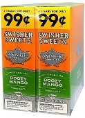 Swisher Sweets Foil Fresh Boozy Mando Cigarillos made in Dominican Rep. 90 x 2 pack. Free shipping!