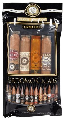 Free Perdomo 4-Pack Connecticut Humidified Sampler with any cigars order.