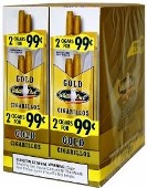 White Owl Gold Cigarillos made in USA. Foil Fresh, 90 x 2 pack. 180 total. Free shipping!