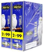 White Owl Vanilla Cigarillos made in USA. Foil Fresh, 90 x 2 pack. 180 total. Free shipping!
