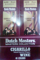 Dutch Masters Cigarillos Wine