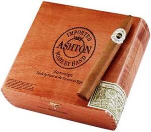 Ashton Classic Sovereign Cigars made in Dominican Republic. Box of 25. Free shipping!