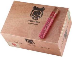 Asylum 13 Authentic Corojo Double Toro cigars made in Honduras. Box of 50. Free shipping!