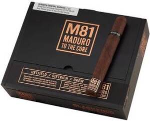 Blackened m 81 Toro cigars made in Nicaragua. Box of 20. Free shipping!