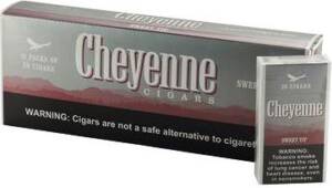 Cheyenne Sweet Flavor Little Filtered cigars made in USA. 4 cartons of 200. Free shipping!