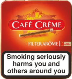 Henri Winterman Cafe Creme Filter Cigars made in Netherlands, 5 x 80 Units, 400 total.