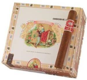 Romeo Y Julieta 1875 Exhibicion No. 3 cigars made in Dominican Republic. Box of 25. Free shipping!