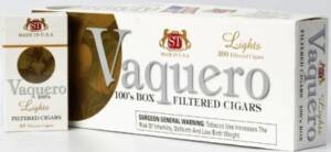 Vaquero Silver Lights 100s Little Cigars made in USA. 5 cartons plus 1 Free! 1200 cigars total.