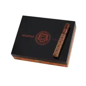 Asylum 867 Auntie Petite Corona cigars made in Honduras. Box of 20. Free shipping!